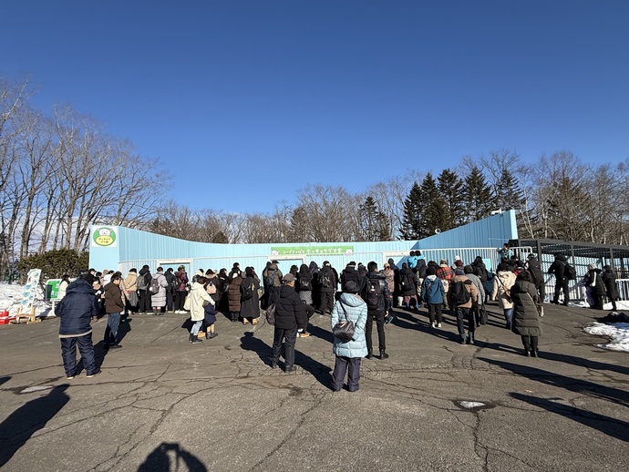 ホッキョクグマ舎前の画像