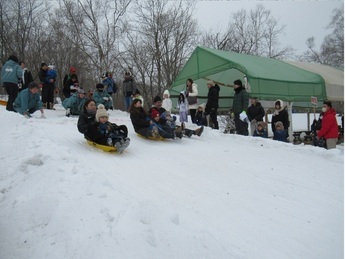 そり滑り大会
