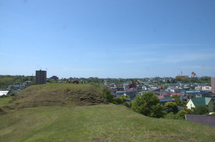 モシリヤチャシ跡全景2