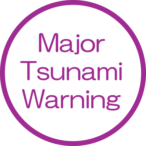 Major Tsunami Warning